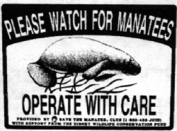 Watch for Manatees