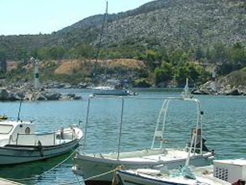 View of Methana