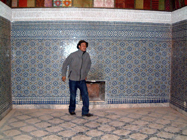 Hassan at Teleouet Kasbah